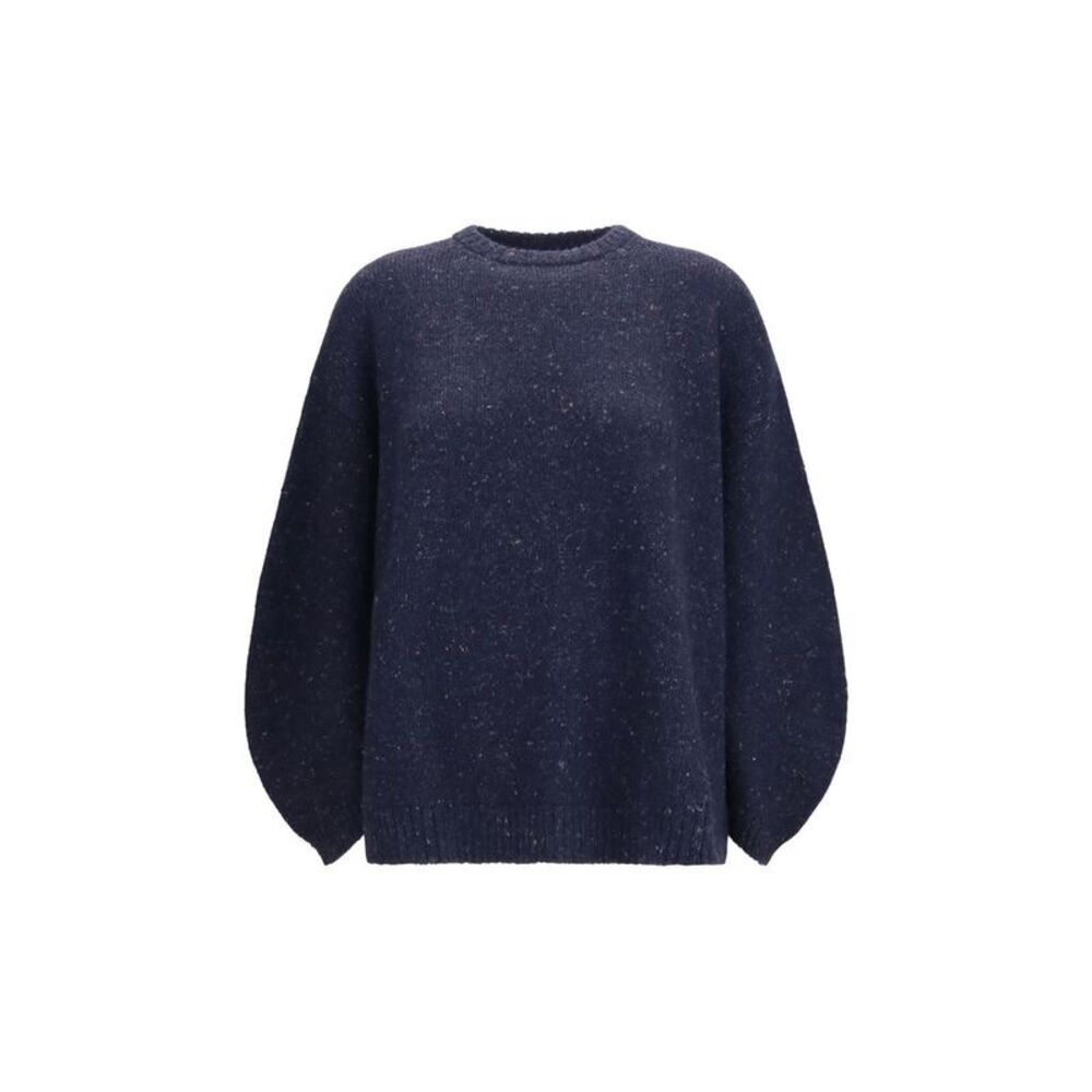 Fabiana Filippi Blue Wool Oves Aries Women's Sweatshirt